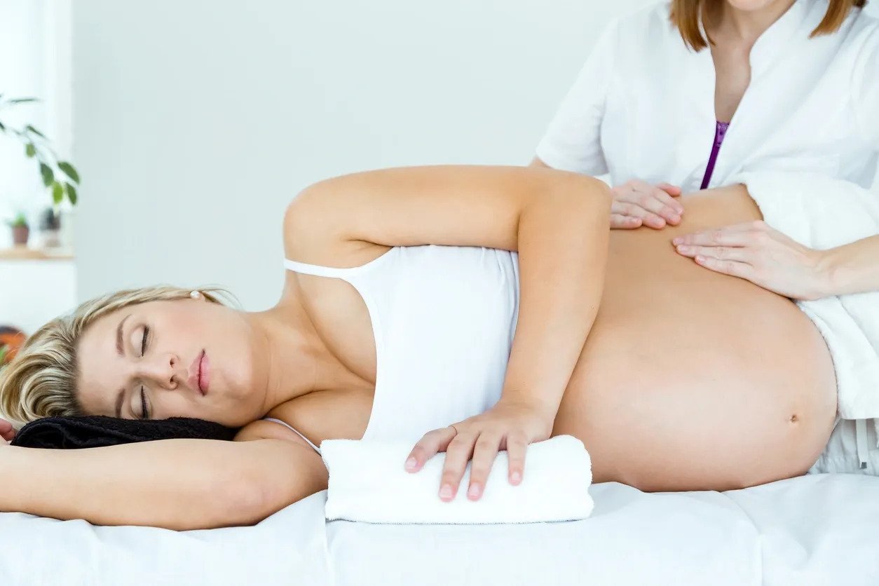 Pregnancy care treatment session